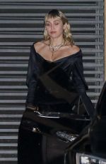 MILEY CYRUS and Cody Simpson Leaves Nobu Restaurant in Malibu 10/12/2019