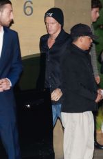 MILEY CYRUS and Cody Simpson Leaves Nobu Restaurant in Malibu 10/12/2019