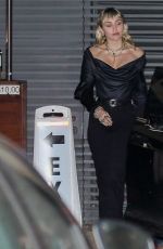 MILEY CYRUS and Cody Simpson Leaves Nobu Restaurant in Malibu 10/12/2019
