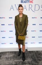 MILLIE BOOBY BROWN at WWD Beauty Inc Awards 2019 at Rainbow Room in New York 12/11/2019