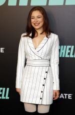 MINA SUNDWALL at Bombshell Premiere in New York 12/16/2019