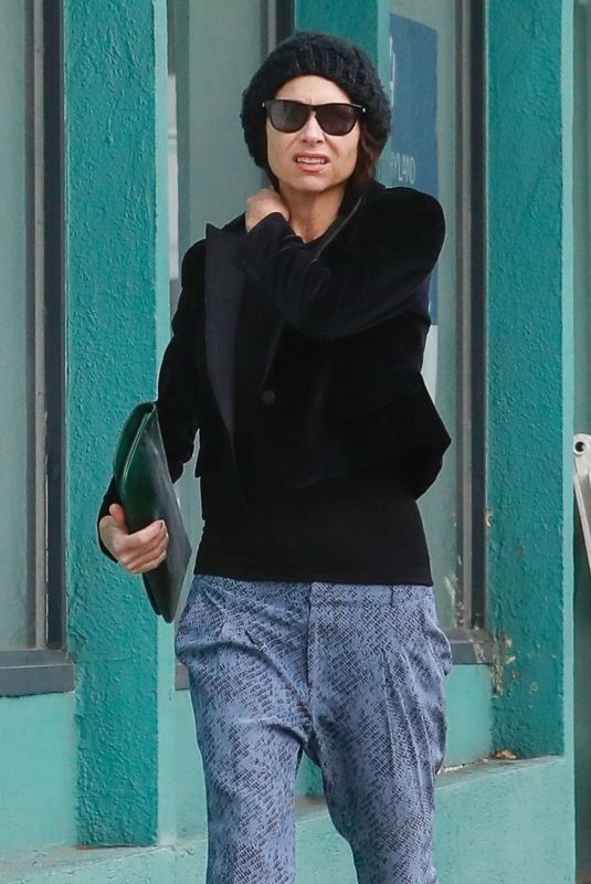 MINNIE DRIVER Out Shopping in West Hollywood 12/30/2019