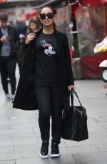 MYLEENE KLASS Leaves Smooth Radio in London 12/14/2019