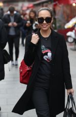 MYLEENE KLASS Leaves Smooth Radio in London 12/14/2019