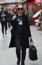 MYLEENE KLASS Leaves Smooth Radio in London 12/14/2019