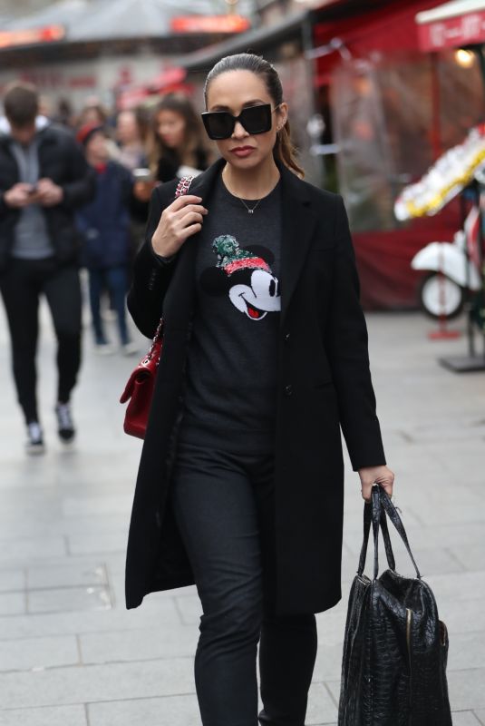 MYLEENE KLASS Leaves Smooth Radio in London 12/14/2019