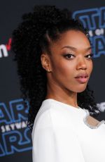NAOMI ACKIE at Star Wars: The Rise of Skywalker Premiere in Los Angeles 12/16/2019