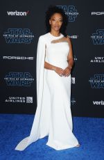 NAOMI ACKIE at Star Wars: The Rise of Skywalker Premiere in Los Angeles 12/16/2019