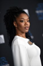 NAOMI ACKIE at Star Wars: The Rise of Skywalker Premiere in Los Angeles 12/16/2019