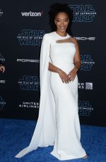 NAOMI ACKIE at Star Wars: The Rise of Skywalker Premiere in Los Angeles 12/16/2019