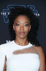 NAOMI ACKIE at Star Wars: The Rise of Skywalker Premiere in Los Angeles 12/16/2019