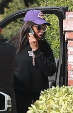 NAOMI CAMPBELL Leaves a Gym in Los Angeles 12/15/2019