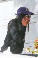 NAOMI CAMPBELL Leaves a Gym in Los Angeles 12/15/2019