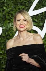 NAOMI WATTS at Fashion Awards 2019 in London 12/02/2019