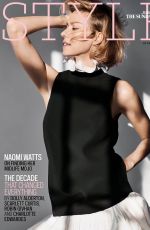 NAOMI WATTS for The Sunday Times Style Magazine, December 2019