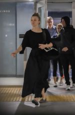 NATALIE DORMER Leaves Equinox Gym in Encino 12/02/2019
