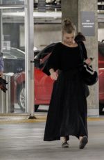 NATALIE DORMER Leaves Equinox Gym in Encino 12/02/2019