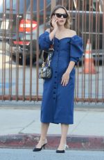 NATALIE PORTMAN Out and About in Los Feliz 12/13/2019