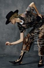 NATALIYA BULYCHEVA for Elle Magazine, Russia January 2020