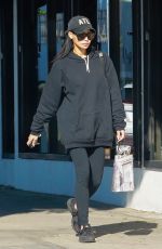 NAYA RIVERA Out and About in Los Angeles 12/15/2019