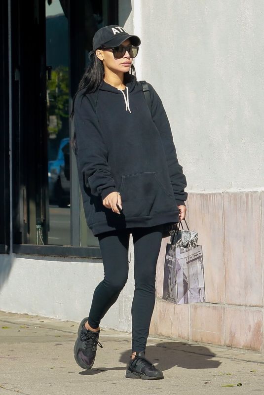 NAYA RIVERA Out and About in Los Angeles 12/15/2019