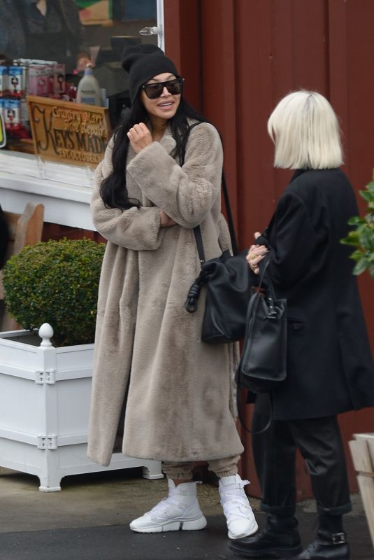 NAYA RIVERA Out and About in Malibu 12/08/2019