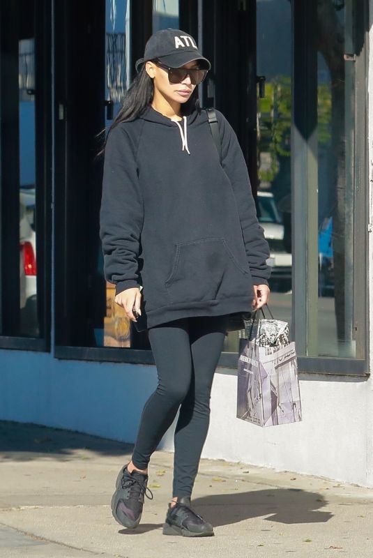 NAYA RIVERA Out Shopping in Los Angeles 12/15/2019