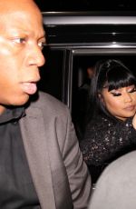 NICKI MINAJ Leaves Billboard Women of the Year Awards in Hollywood 12/12/2019