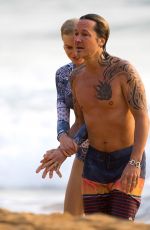 NICOLE KIDMAN and Keith Urban at a Beach in Sydney 12/27/2019