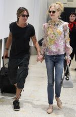NICOLE KIDMAN and Keith Urban at Airport in Sydney 12/22/2019