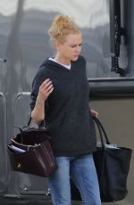 NICOLE KIDMAN Arrives on the Set of Prom in Los Angeles 12/20/2019