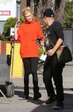 NICOLE KIDMAN on the Set of The Prom in Los Angeles 12/19/2019