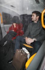 NICOLE SCHERZINGER and Thom Evans Night Out in London 12/17/2019