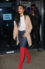 NICOLE SCHERZINGER Arrives at Her Hotel in London 11/30/2019