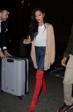 NICOLE SCHERZINGER Arrives at Her Hotel in London 11/30/2019