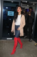 NICOLE SCHERZINGER Arrives at Her Hotel in London 11/30/2019