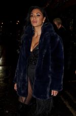 NICOLE SCHERZINGER Leaves Boulevard Theater in London 12/09/2019