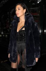 NICOLE SCHERZINGER Leaves Boulevard Theater in London 12/09/2019