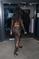 NICOLE SCHERZINGER Leaves The X Factor: Celebrity in London 11/30/2019