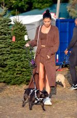 NICOLE WILLIAMS Shopping for Christmas Trees in Los Angeles 12/16/2019