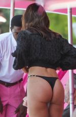 NIGORA BANNATYNE in Bikini on the Beach in Barbados 12/24/2019