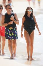NIGORA BANNATYNE in Swimsuit at a Beach in Barbados 12/28/2019