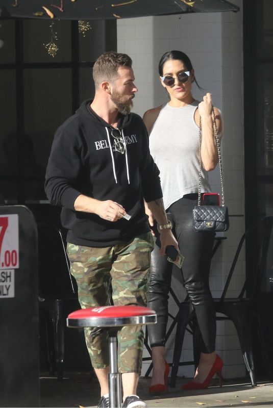 NIKKI BELLA and Artem Chigvintsev at Joan