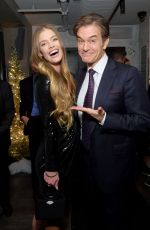 NINA AGDAL at Daily Mail Holiday Party in New York 12/04/2019