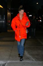 NINA AGDAL Night Out in New York 12/20/2019