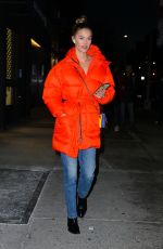 NINA AGDAL Night Out in New York 12/20/2019