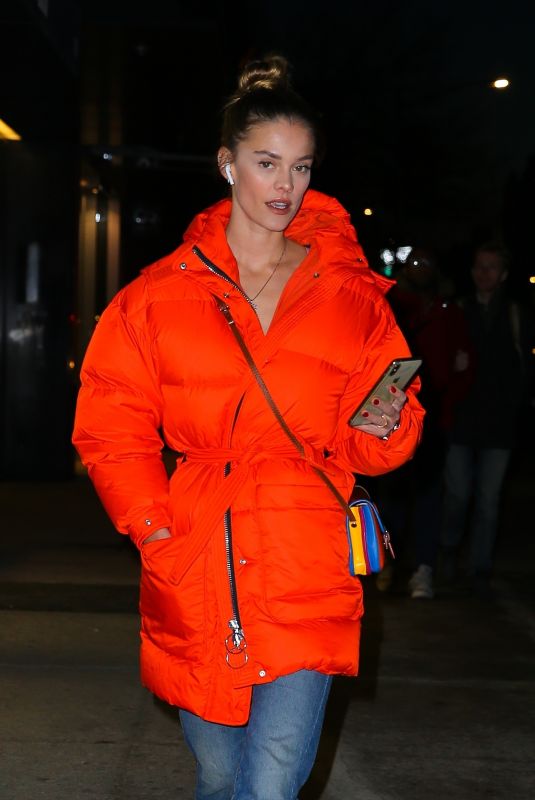 NINA AGDAL Night Out in New York 12/20/2019