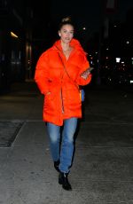 NINA AGDAL Night Out in New York 12/20/2019