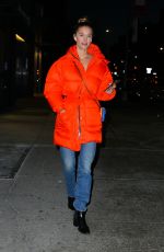 NINA AGDAL Night Out in New York 12/20/2019