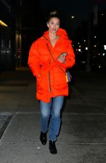 NINA AGDAL Night Out in New York 12/20/2019